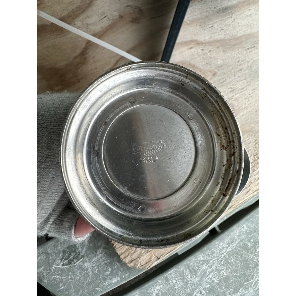 Vintage Vollrath‎ 46010 Yorkshire Stainless Steel Coffee Teapot And Creamer Set